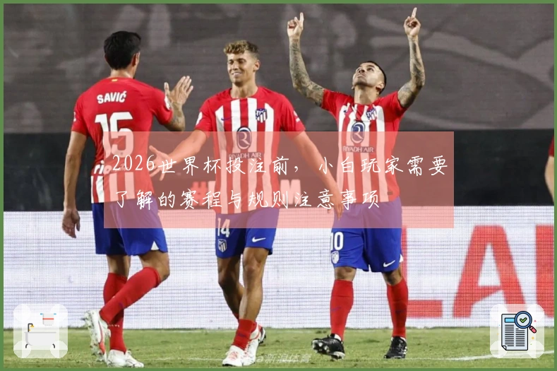 2026世界杯投注前，小白玩家需要了解的赛程与规则注意事项