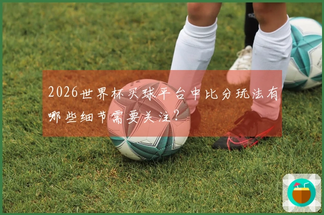 2026世界杯买球平台中比分玩法有哪些细节需要关注？