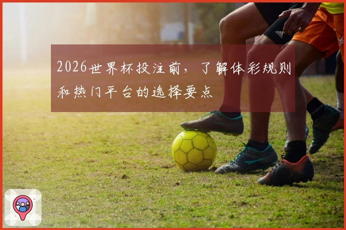 2026世界杯投注前，了解体彩规则和热门平台的选择要点